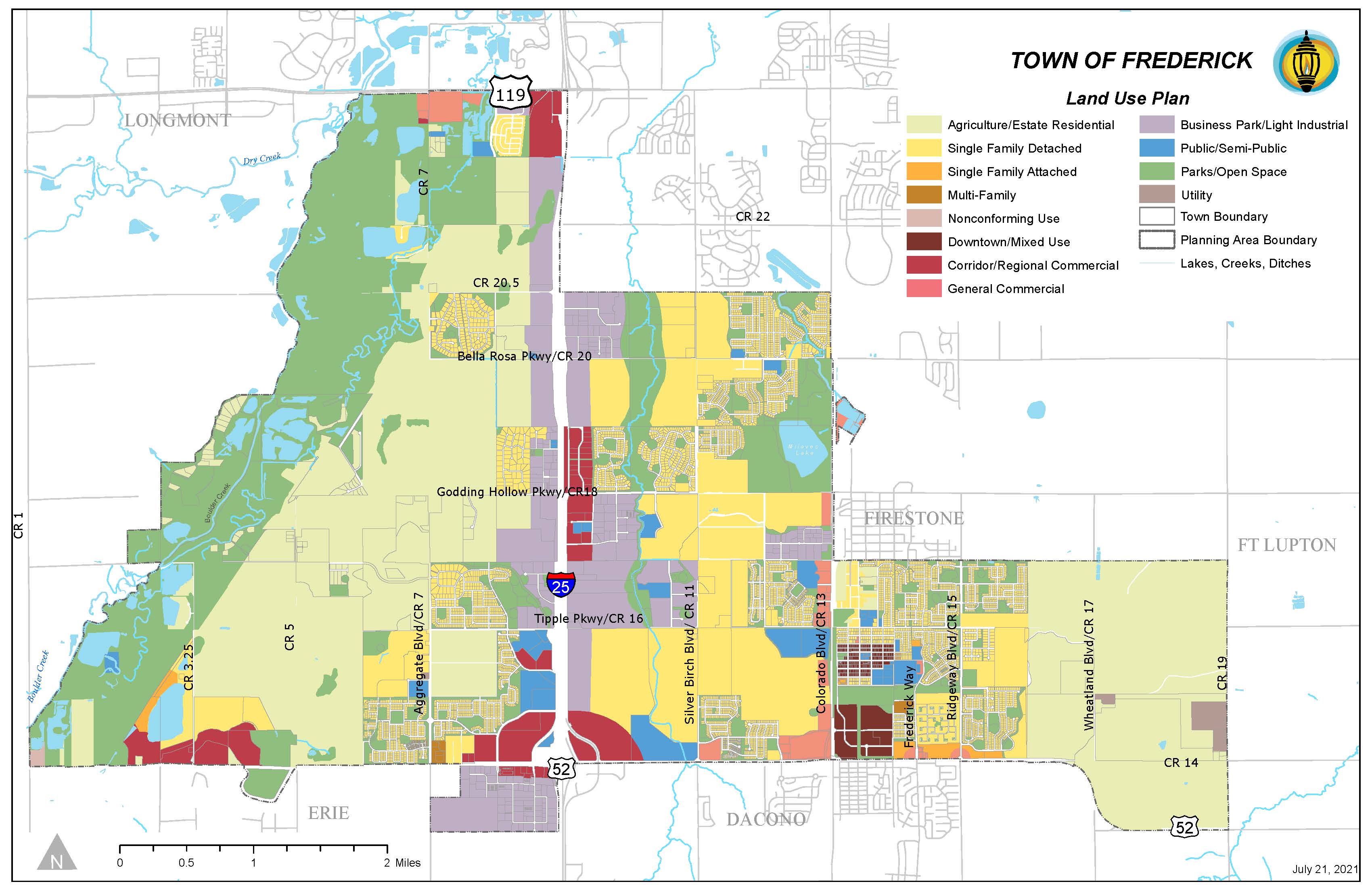 Town of Frederick GIS Open Data